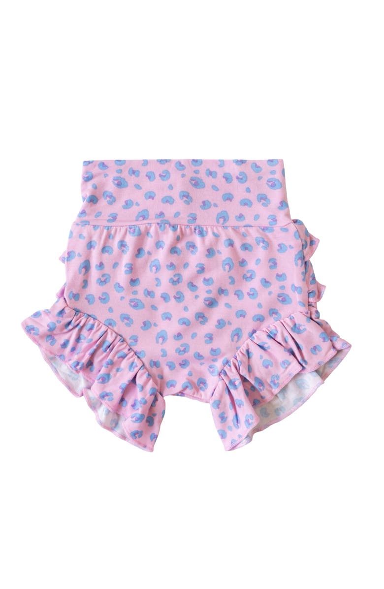 Laree + Co Lillian Ruffle Bummies, Main, color, Leopard
