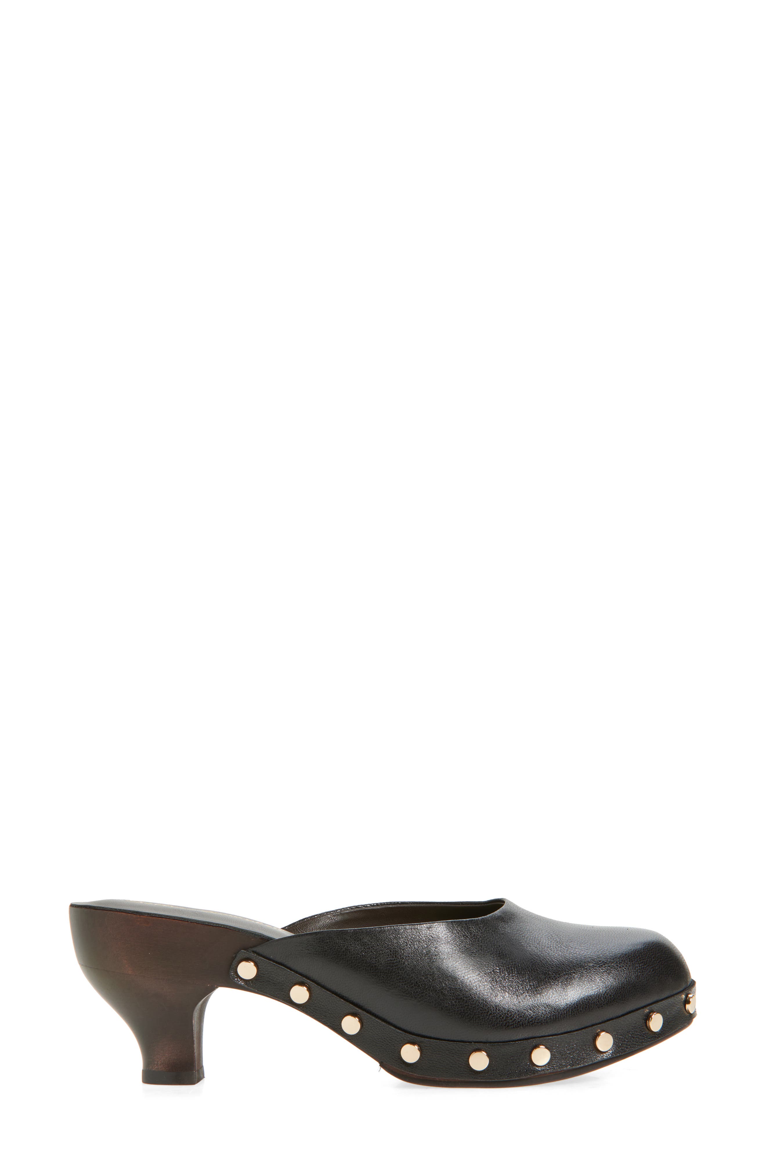Jeffrey Campbell Cloguette Mule, Alternate, color, Black