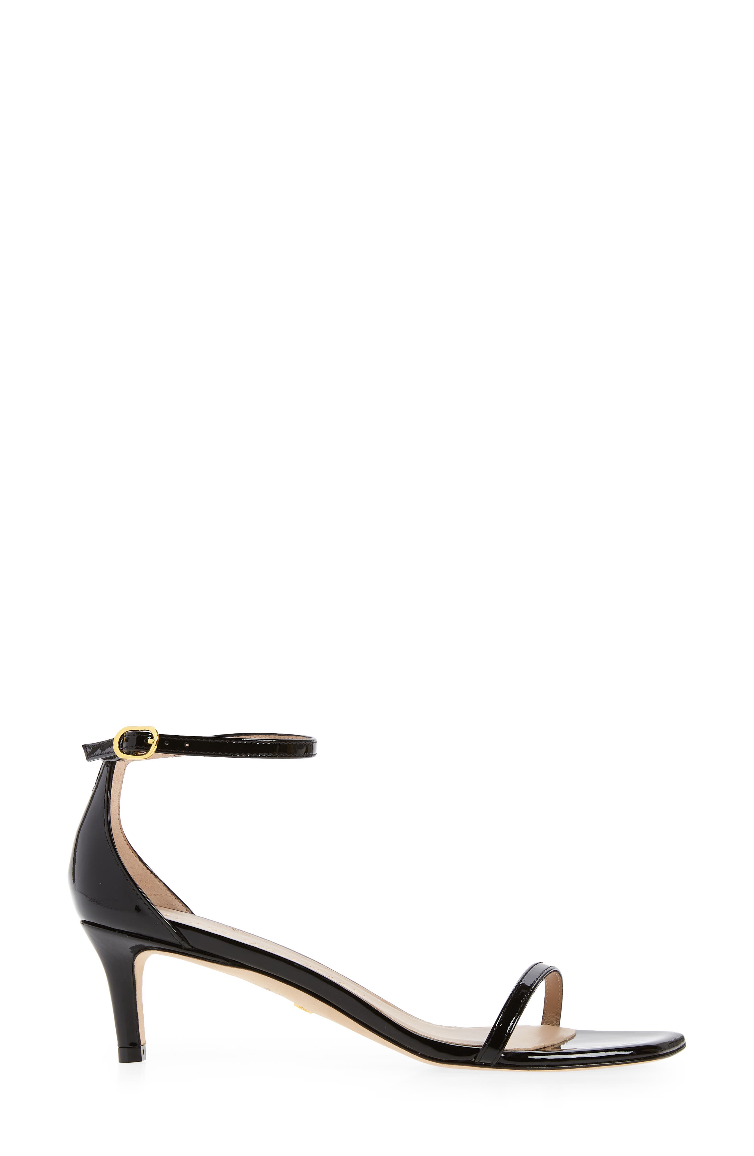 Stuart Weitzman Nudistcurve Ankle Strap Sandal, Alternate, color, 