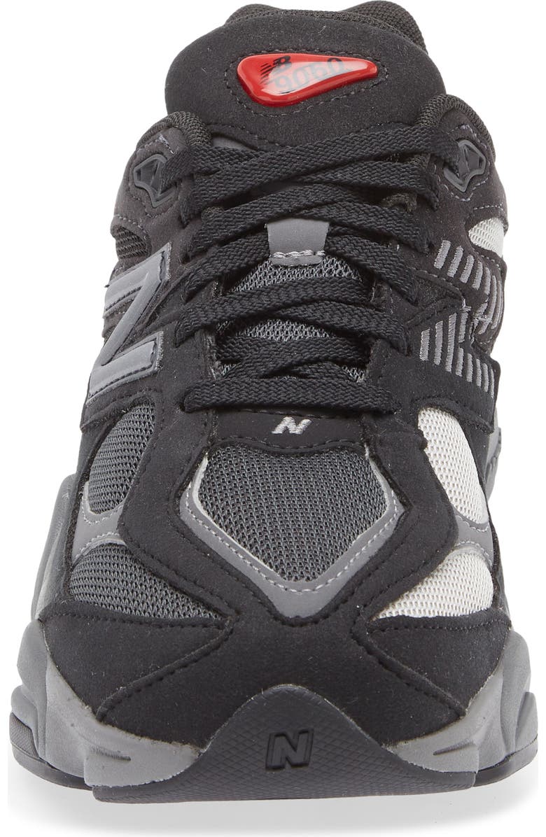 New Balance Kids' 9060 Sneaker, Alternate, color, Black/ Castlerock