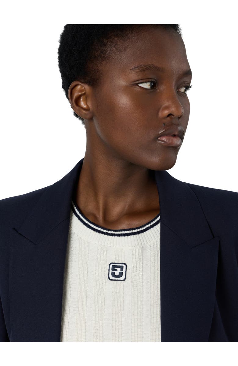 GERARD DAREL Lyra Short Sleeved Sweater, Alternate, color, Ecru