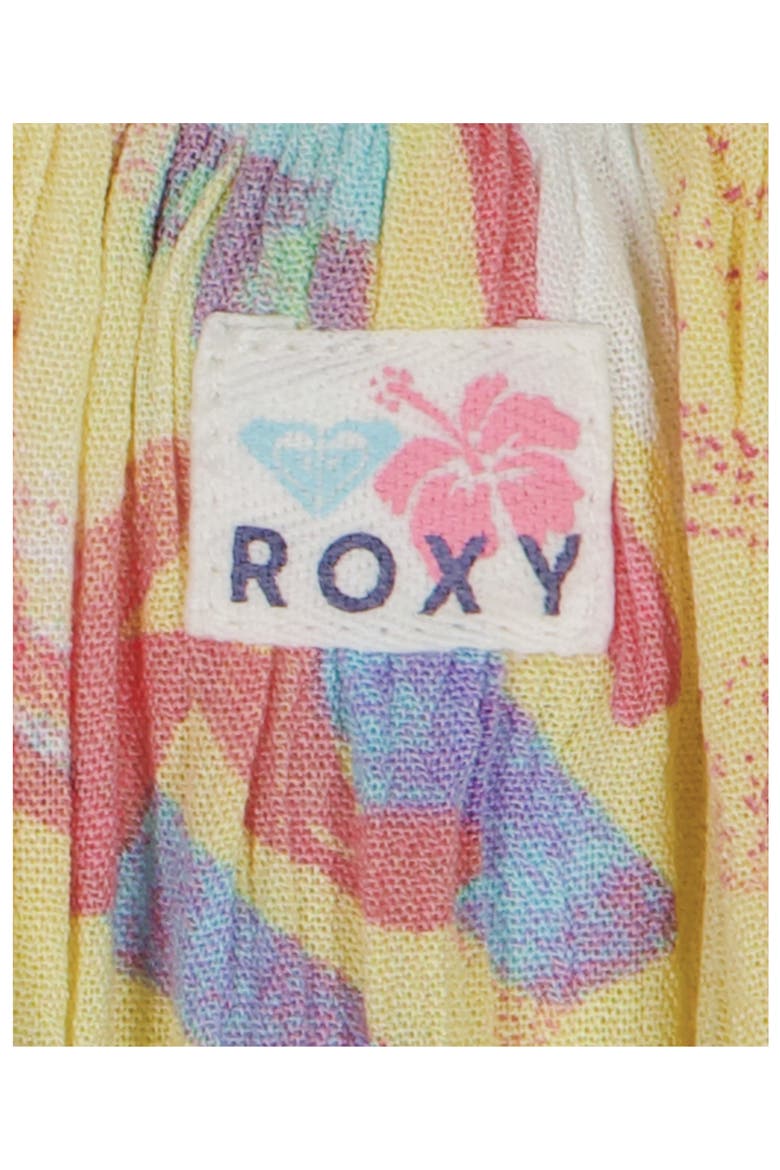 Kids' Palm Print Sundress, Alternate, color, COCONUT MILK