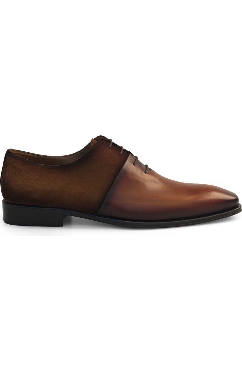 Mezlan Burnished Wholecut Oxford, Alternate, color,