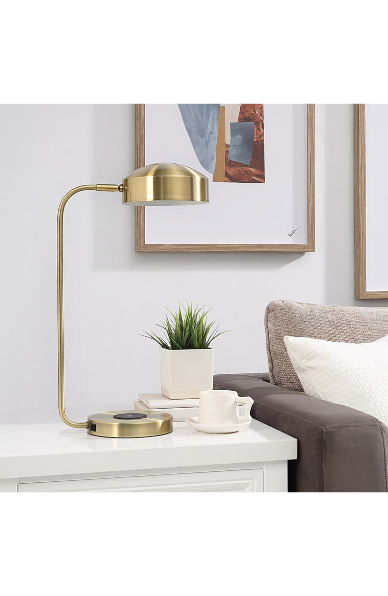 Renwil Riesco 22.5-Inch Charging Desk Lamp, Alternate, color,