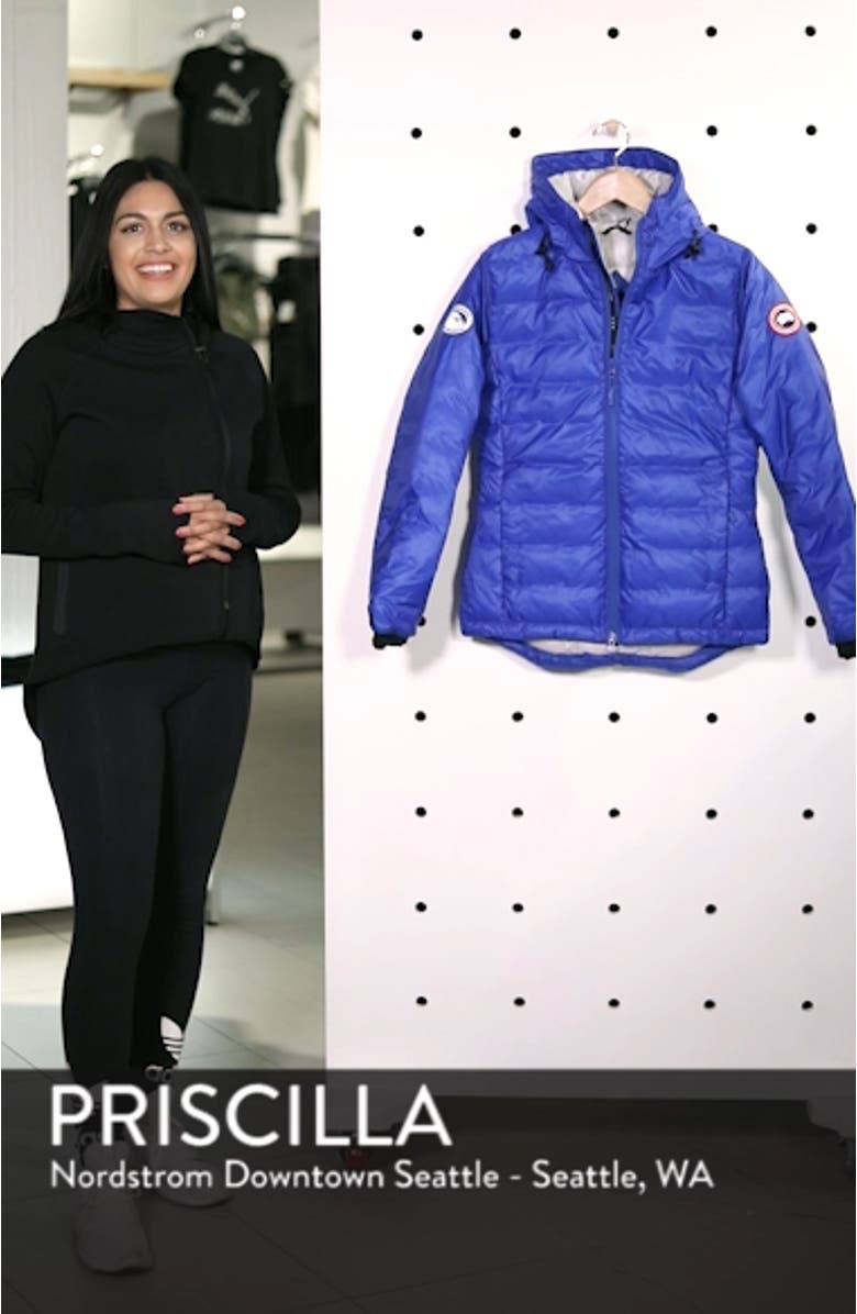 'PBI Camp' Packable Hooded Down Jacket, sales video thumbnail