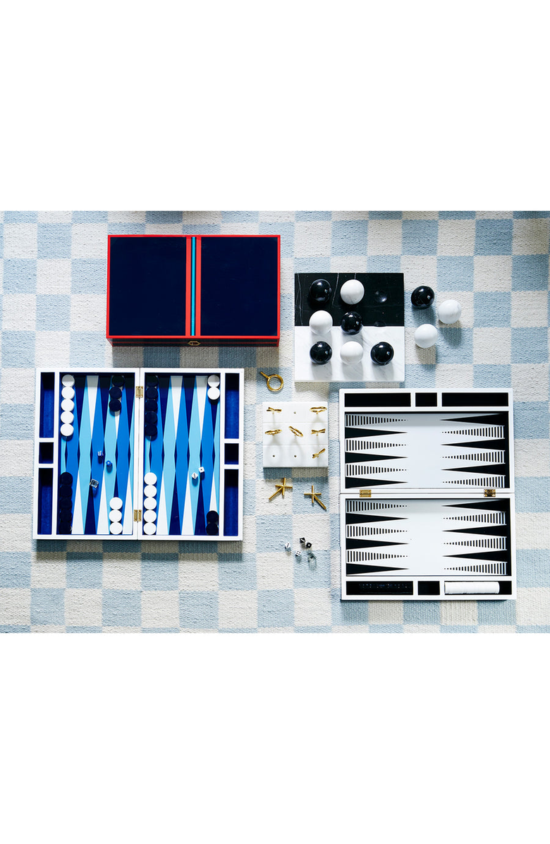 Jonathan Adler Op Art Backgammon Set, Alternate, color, 