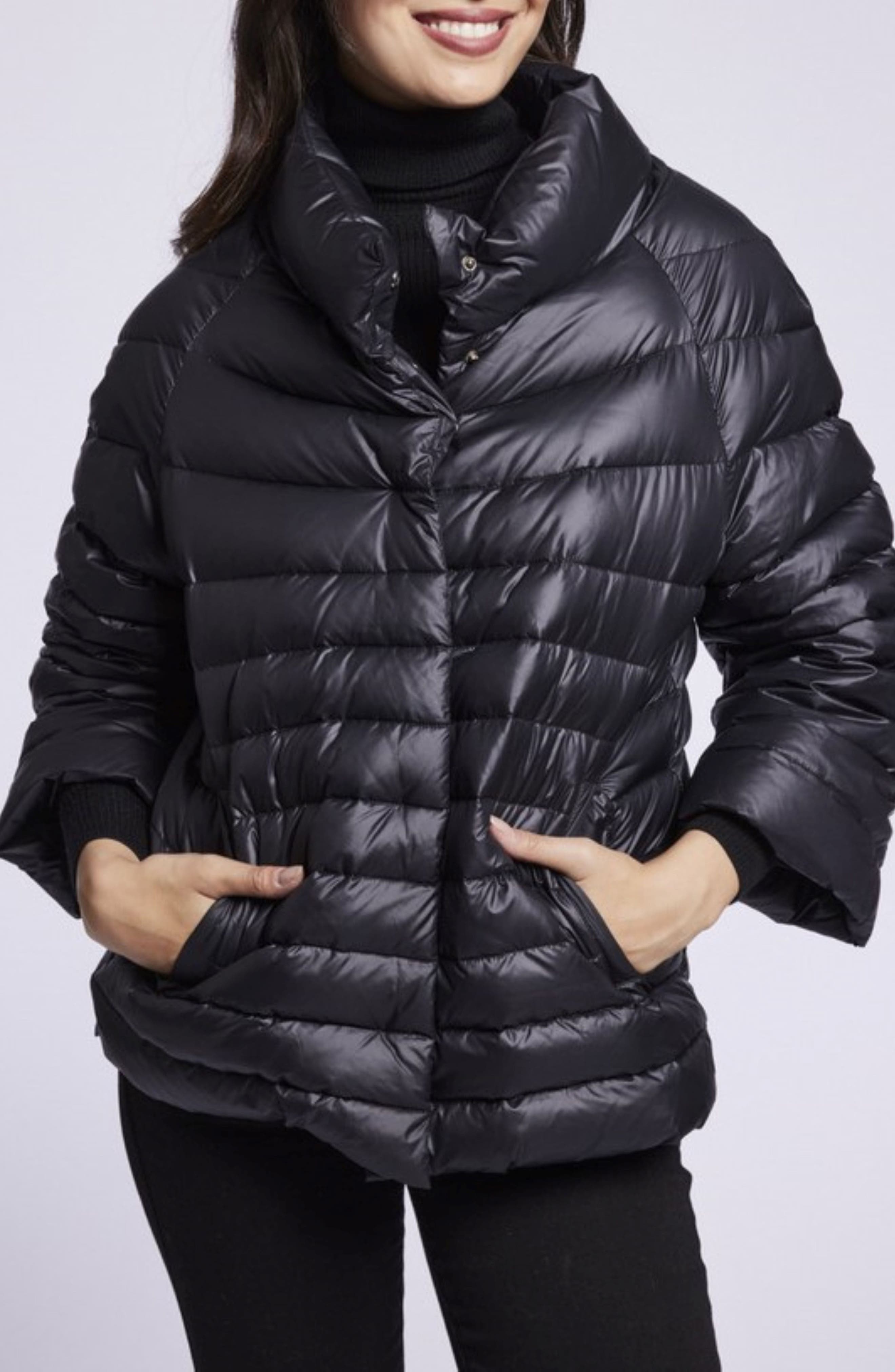 Blue Duck Channel Quilted Down Puffer Jacket