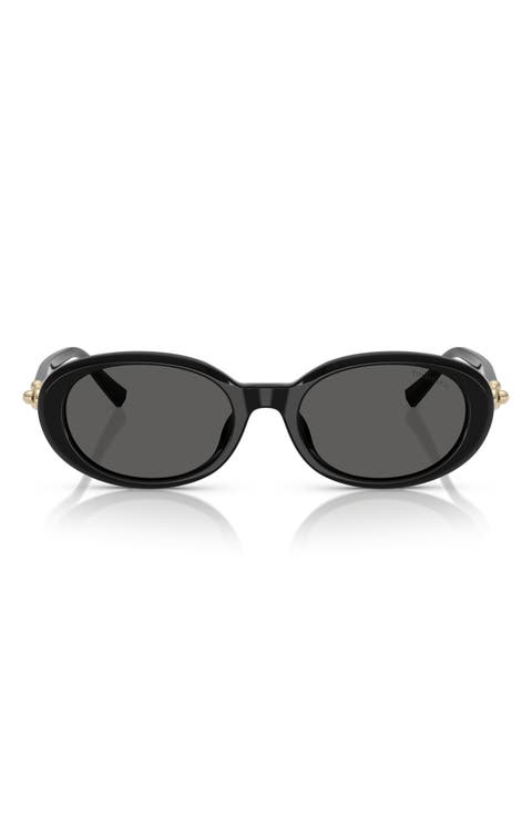 54mm Oval Sunglasses