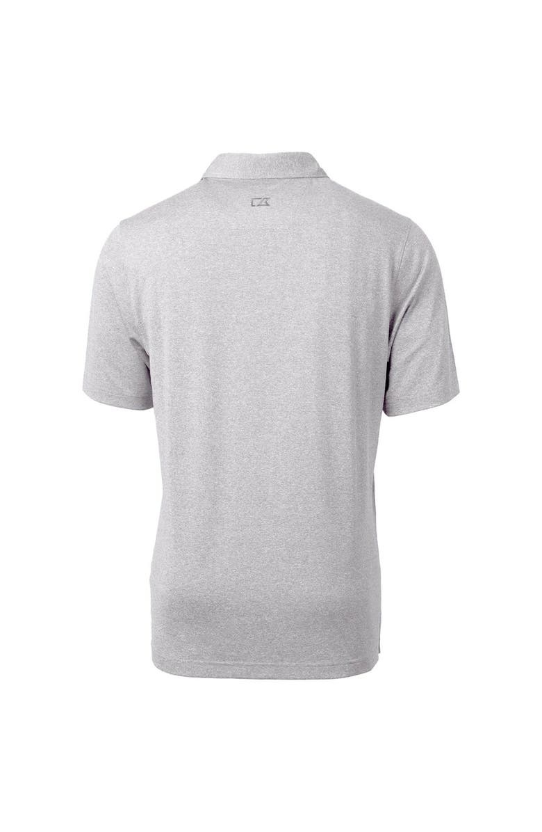 Cutter & Buck Men's Cutter & Buck Heather Gray Southern Illinois Salukis Forge Stretch Polo, Alternate, color, 