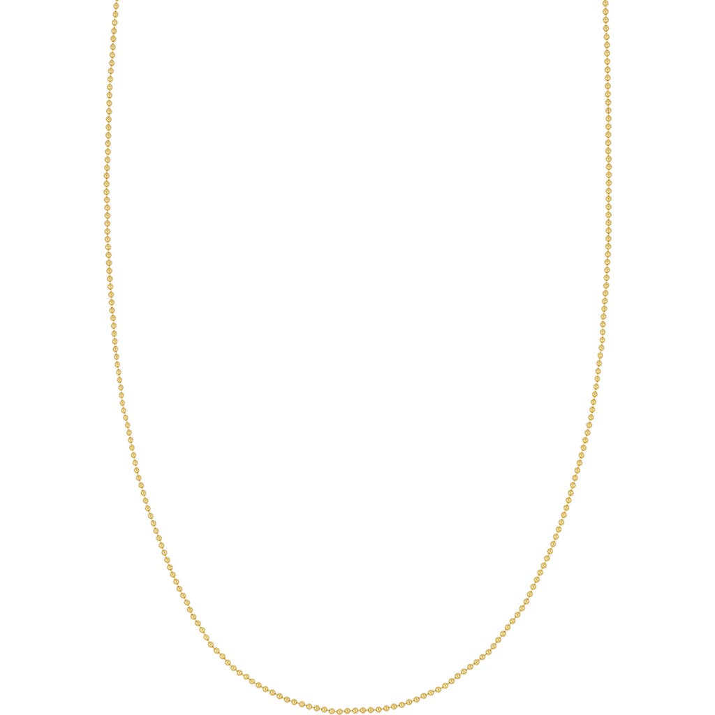 Bony Levy 14k Gold Ball Chain Necklace In Gold