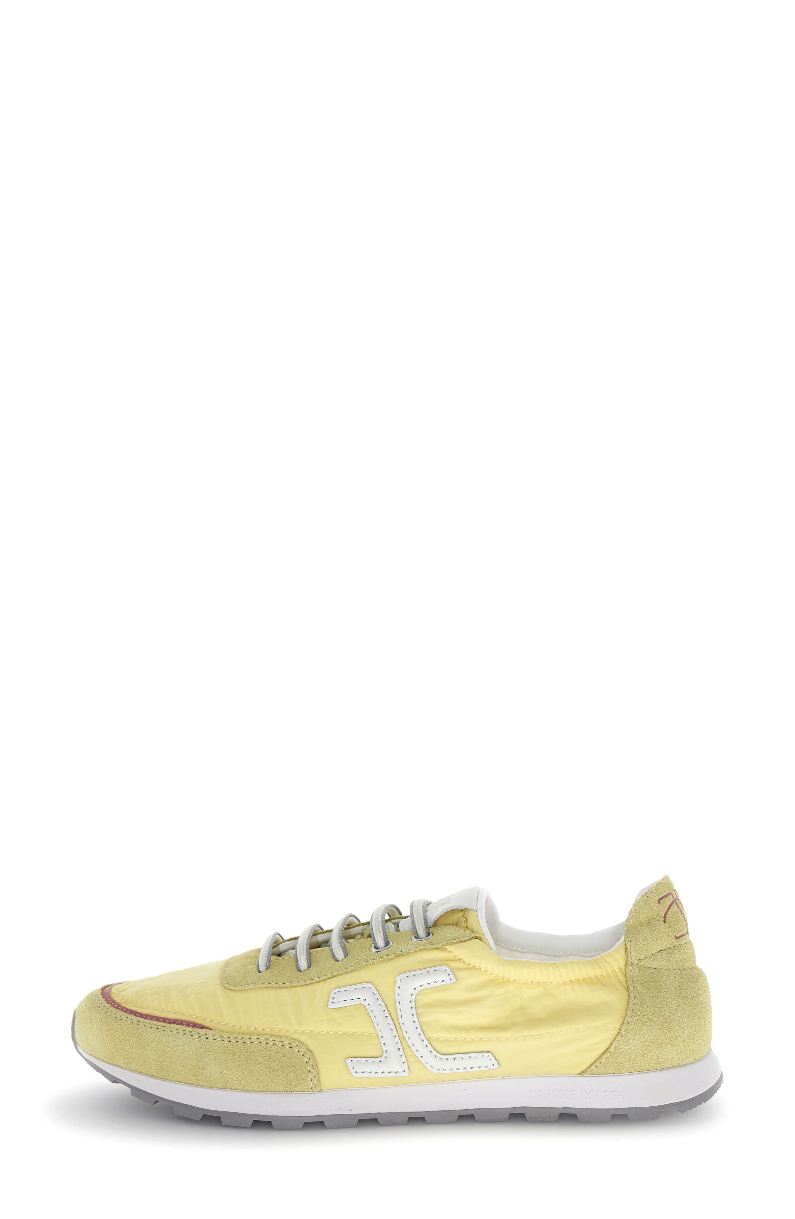 Plume Flow Sneaker, Alternate, color, STRAW