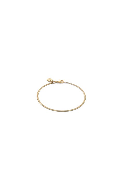 Gold-plated Metal Bracelet