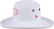New Era Men's New Era White Kansas City Chiefs 2024 NFL Training Camp Panama Bucket Hat