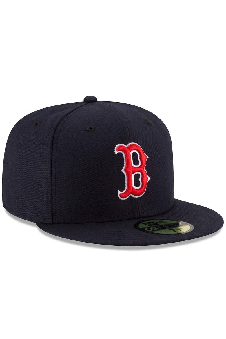 Men's New Era Navy Boston Red Sox Game Authentic Collection On-Field 59FIFTY Fitted Hat, Alternate, color, NAVY
