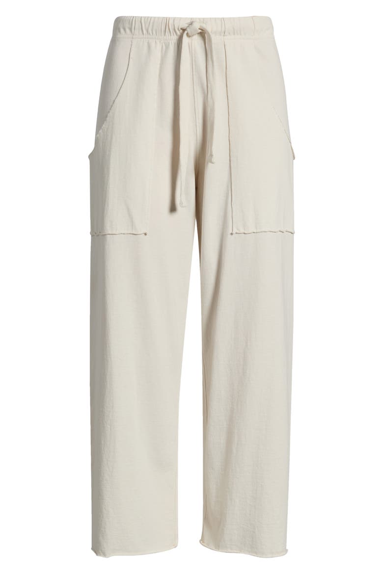 Penny Patch Pocket Sweatpants, Alternate, color, VINTAGE WHITE