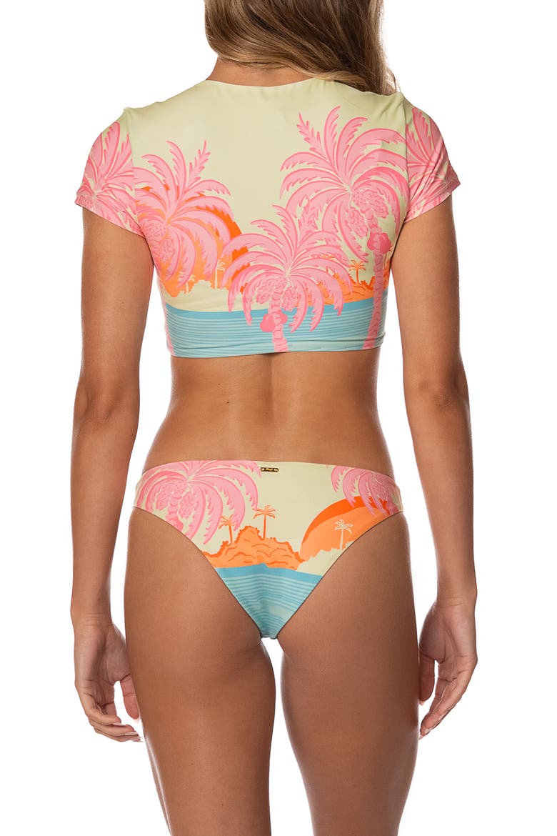 Pastel Mirage Milano Rashguard, Alternate, color, OPEN GREEN