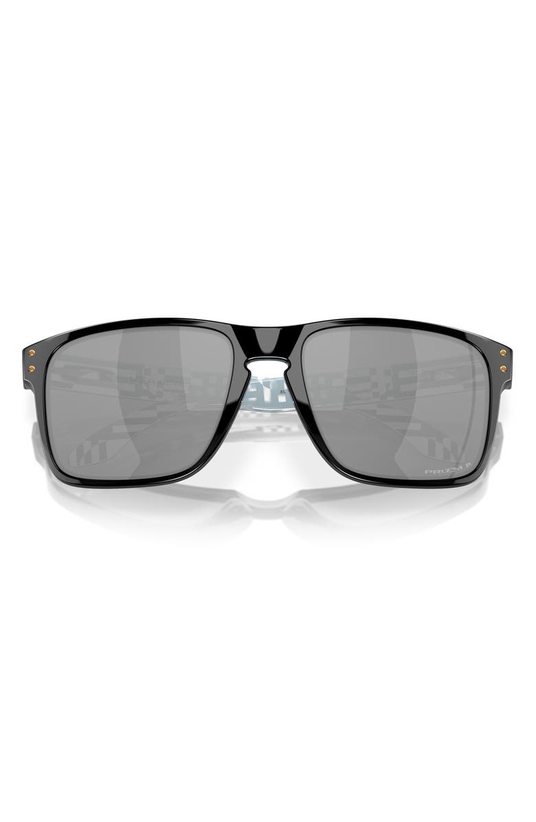 Oakley Holbrook XL 59mm Prizm<sup>™</sup> Polarized Sunglasses, Alternate, color, Black