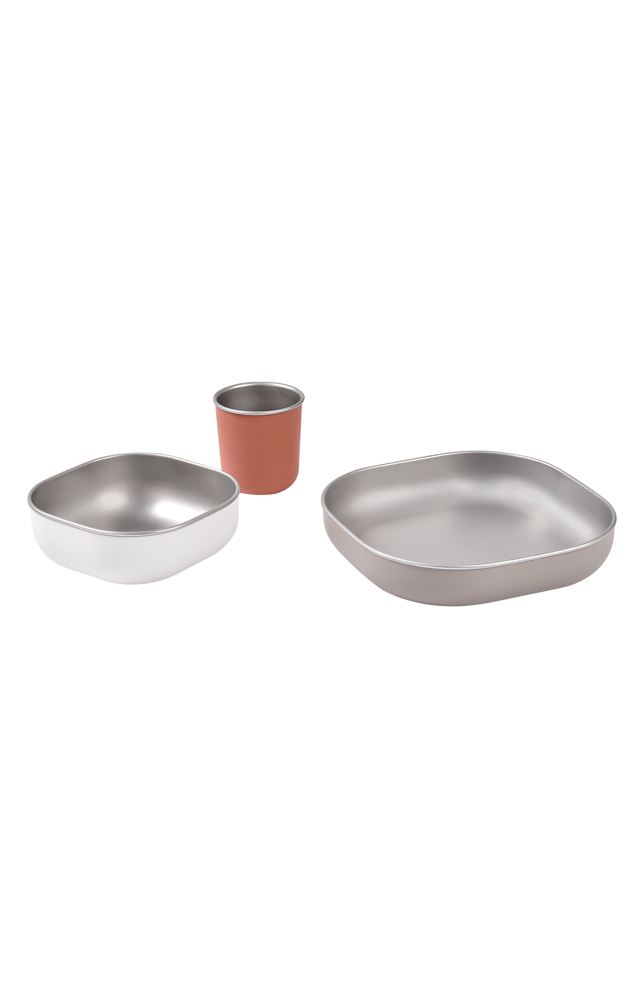 BEABA Stainless Steel Meal Set in Terracotta 
