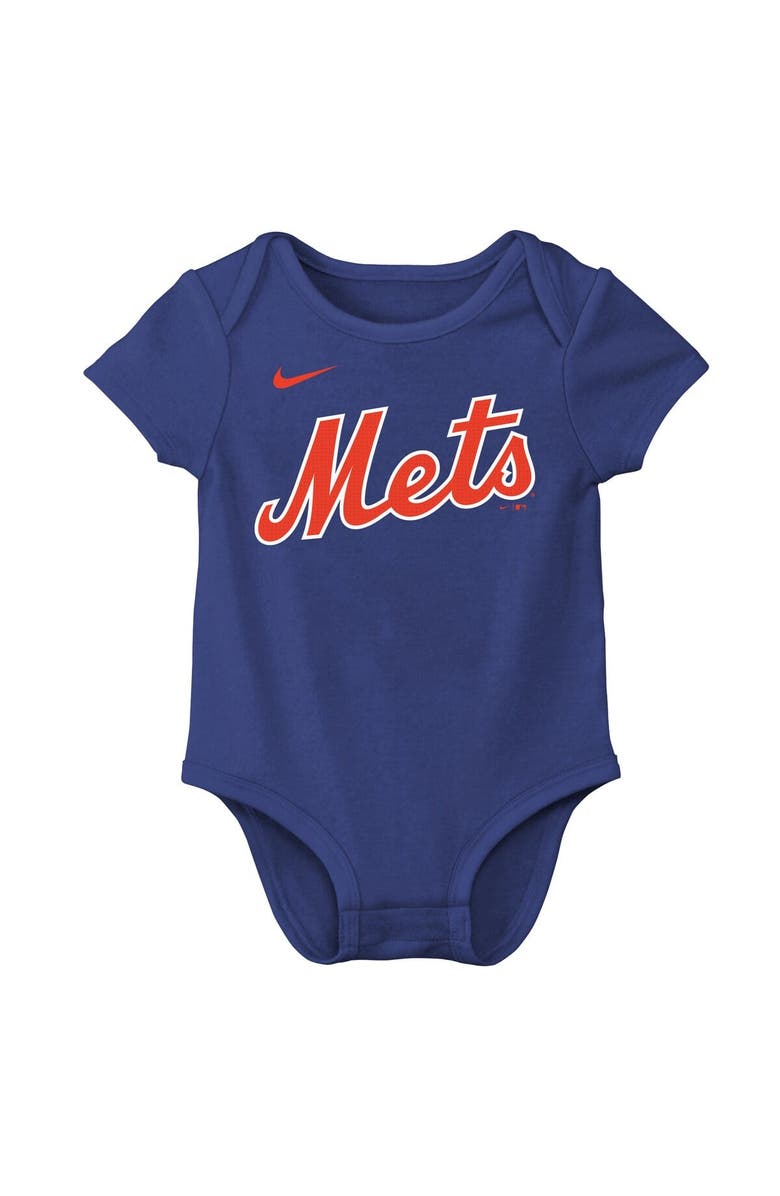 Nike Infant Nike Juan Soto Royal New York Mets Name & Number Fuse Bodysuit, Alternate, color, Royal