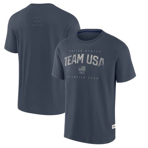 Men's Fanatics Navy Team USA Elements Weathered Tonal Future Ground T-Shirt