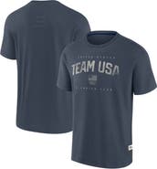 FANATICS Men's Fanatics Navy Team USA Elements Weathered Tonal Future Ground T-Shirt