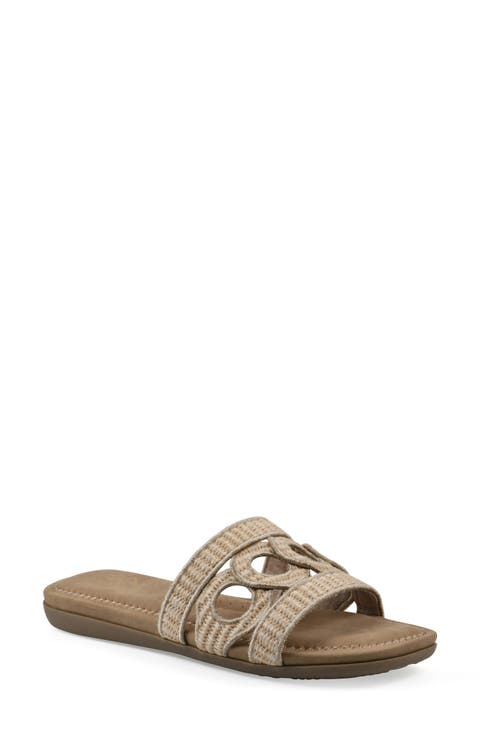 Fraly Raffia Slide Sandal (Women)