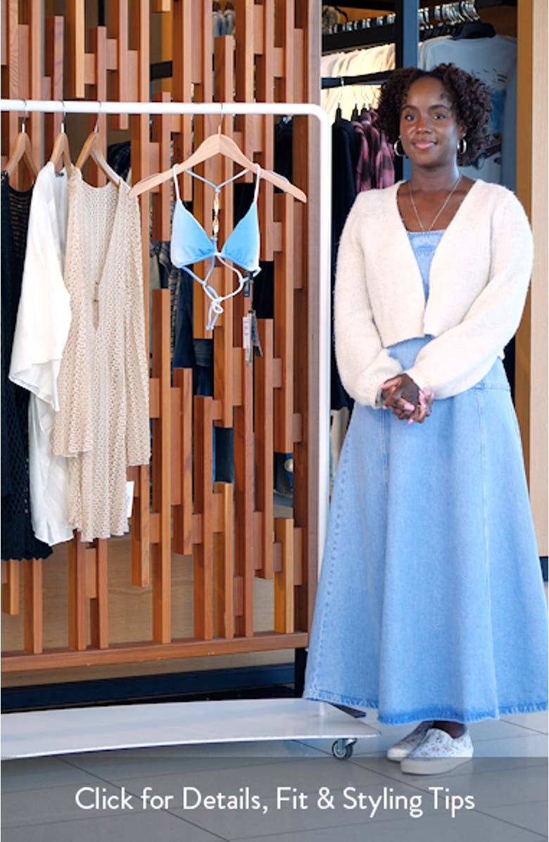 Blue Moon Elsie Racerback Bikini Top, sales video thumbnail