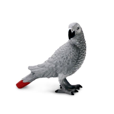 African Gray Parrot Kids Toy Figure