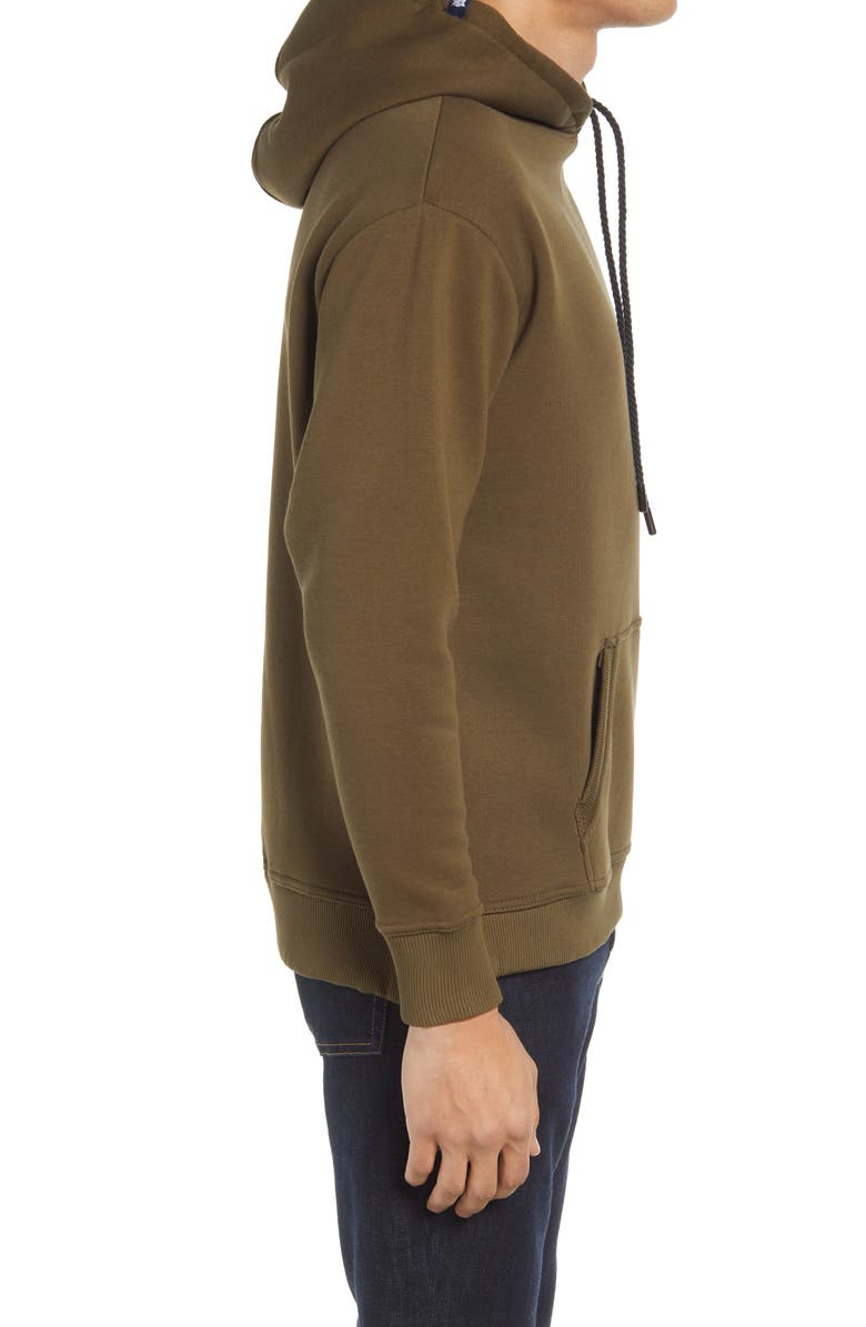 Stone Rose Solid Fleece Hoodie, Alternate, color, 