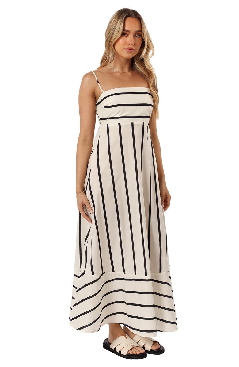 Petal & Pup Shantelle Stripe Cotton Sundress, Alternate, color,