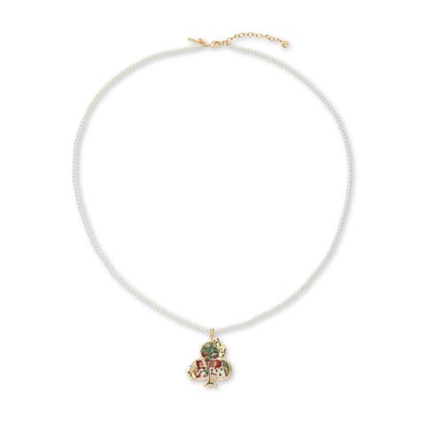 The Nursery Alice Playing Cards Necklace