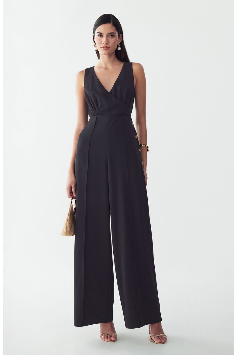 Justina Jumpsuit, Alternate, color, Black