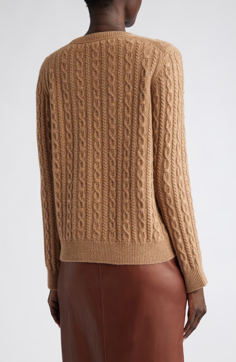 Lafayette 148 New York Cable Cashmere Sweater, Alternate, color, 