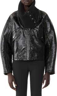 Lanvin Short Vinyl Coat