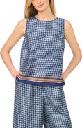 Halogen® Geo Print Sleeveless Shell