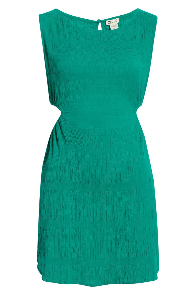 Wavy Days Cutout Minidress, Alternate, color, CLIMBING IVY