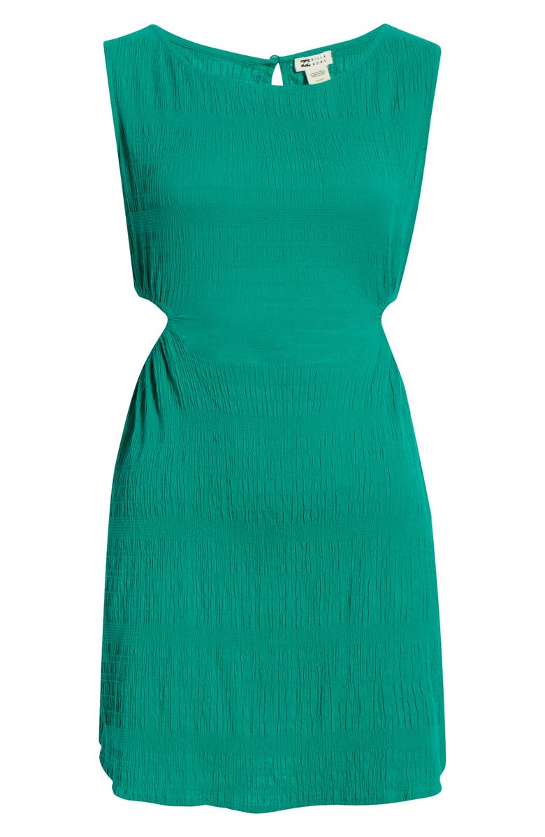 Billabong Wavy Days Cutout Minidress, Main, color, Climbing Ivy