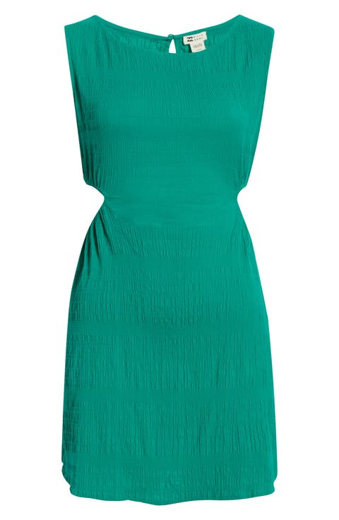 Wavy Days Cutout Minidress