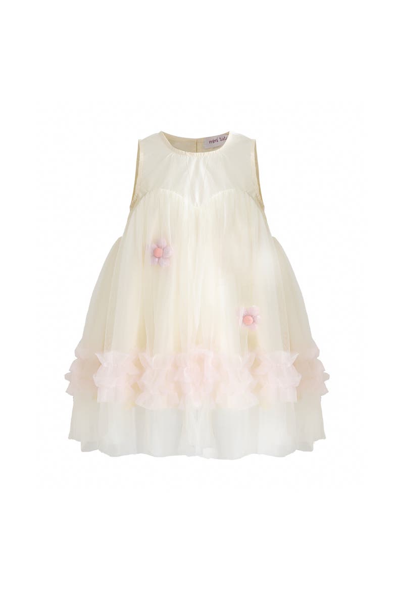 Corabelle Floral Ruffle Dress, Main, color, Pink
