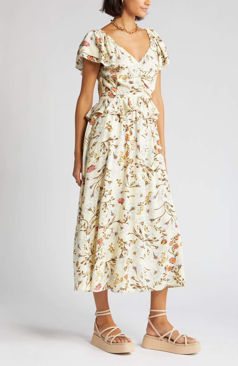 Nordstrom Matching Family Moments Floral Dress, Alternate, color,