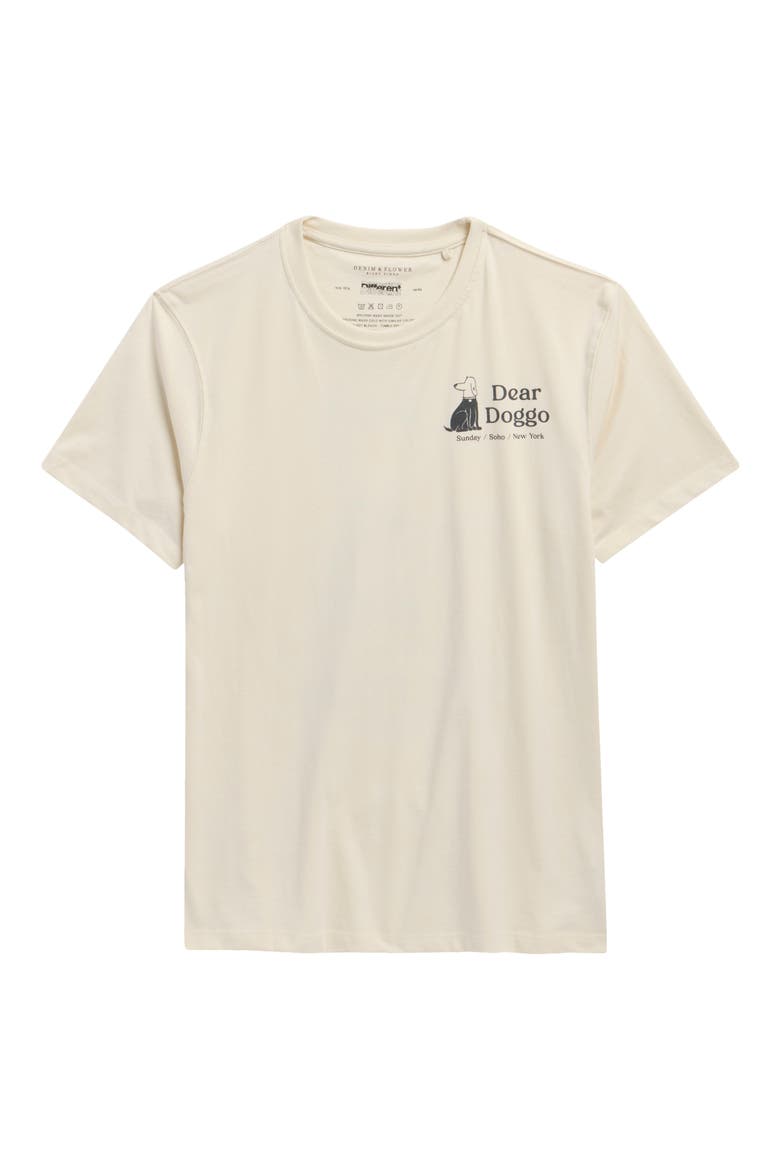 Kids' Doggo Graphic T-Shirt, Main, color, OFF WHITE