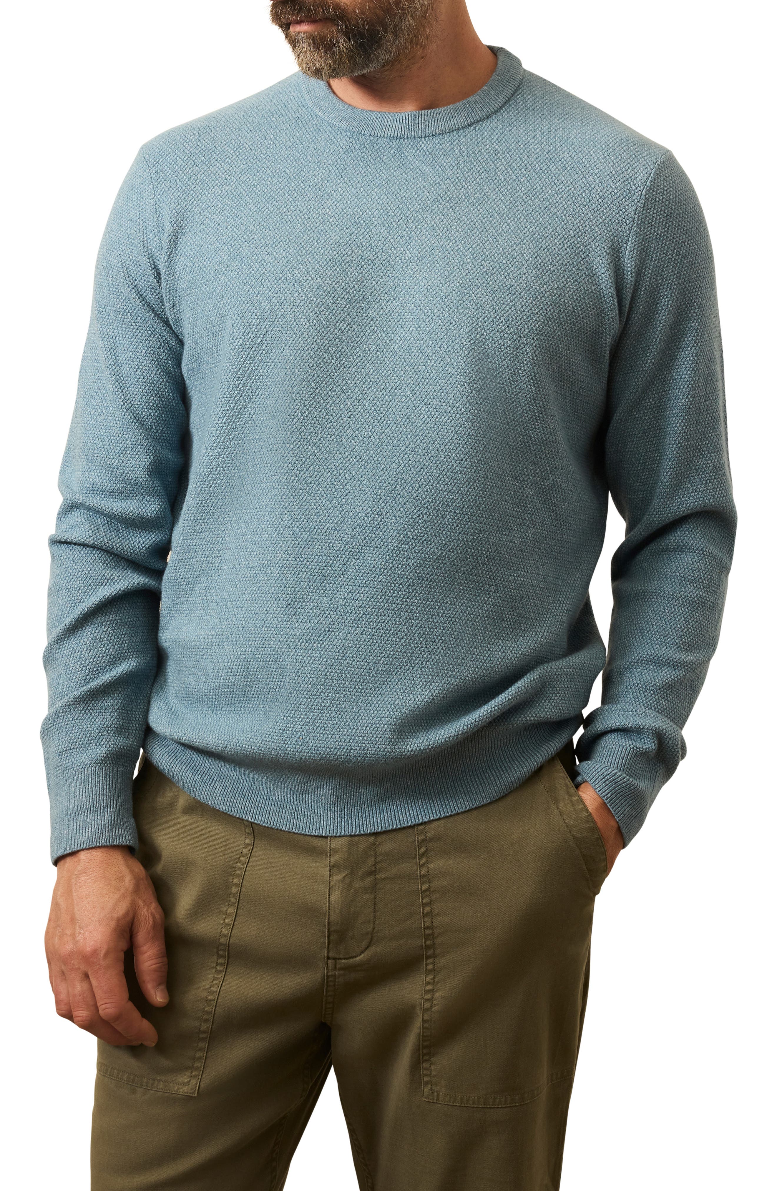 Faherty Jackson Organic Cotton Blend Sweater
