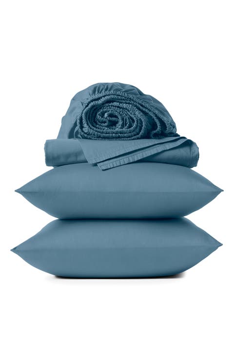 Classic Organic Cotton Sateen Sheet Set