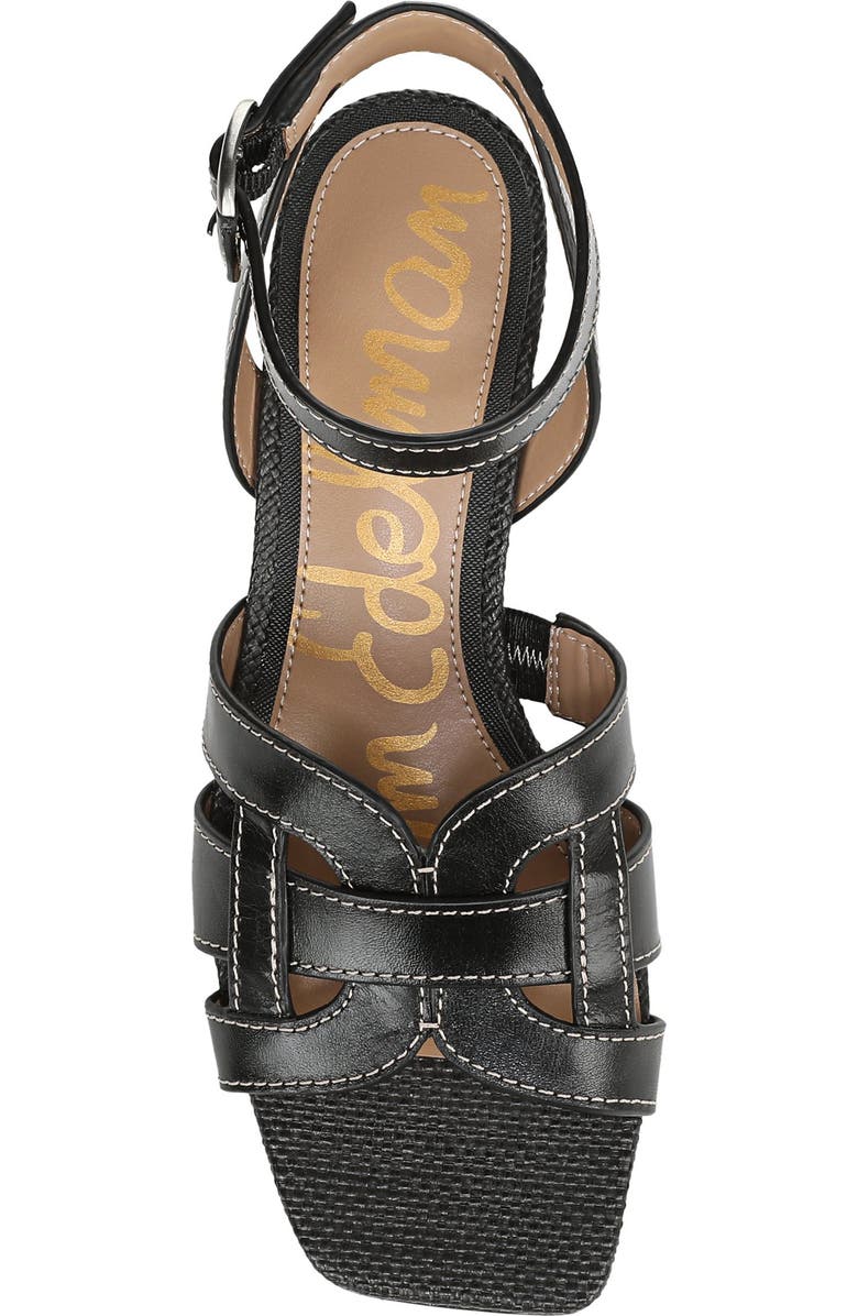 Sam Edelman Wayla Ankle Strap Sandal, Alternate, color, Black