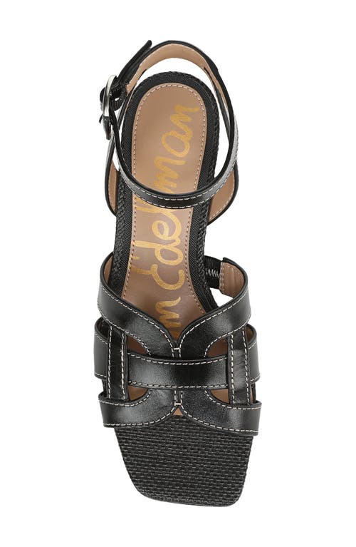 Sam Edelman Wayla Ankle Strap Sandal In Black