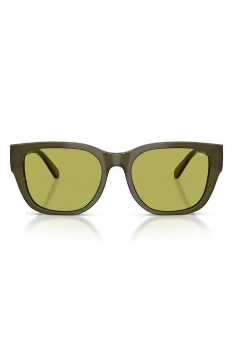 56mm Square Sunglasses