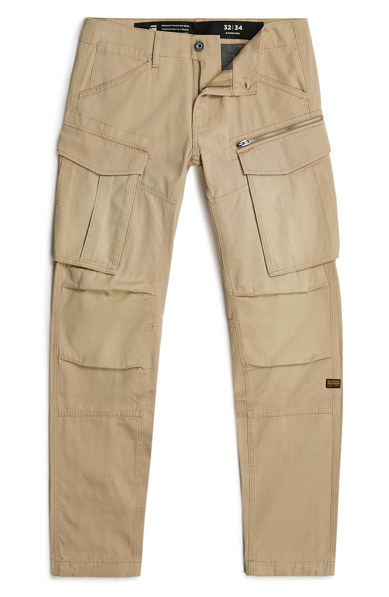 G-STAR Rovic Zip 3D Tapered Fit Cargo Pants, Alternate, color,
