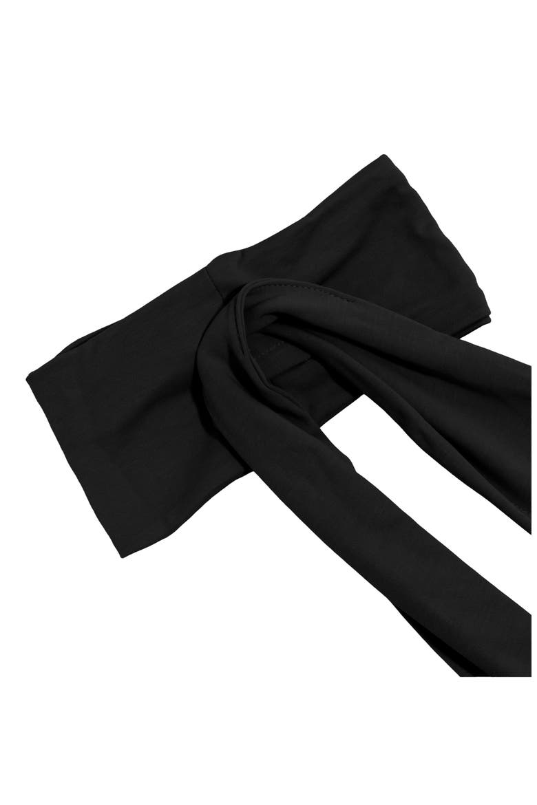 Set & Flow Heatless Curling Headband, Alternate, color, BLACK