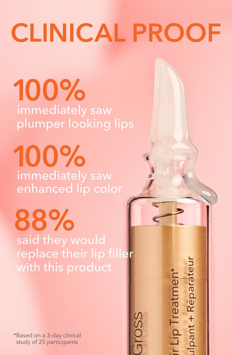 Dr. Dennis Gross Skincare DermInfusions<sup>™</sup> Plump + Repair Lip Treatment, Alternate, color, Clear