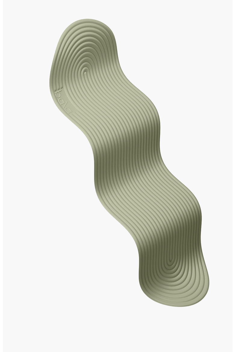 The Plush Mat, Alternate, color, Sage / Wavy